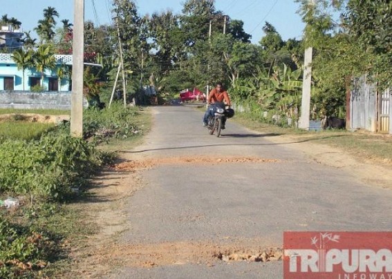 Kamalpur: Development started on the eve of Nagar Panchayat election Kamalpur: Development started on the eve of Nagar Panchayat election